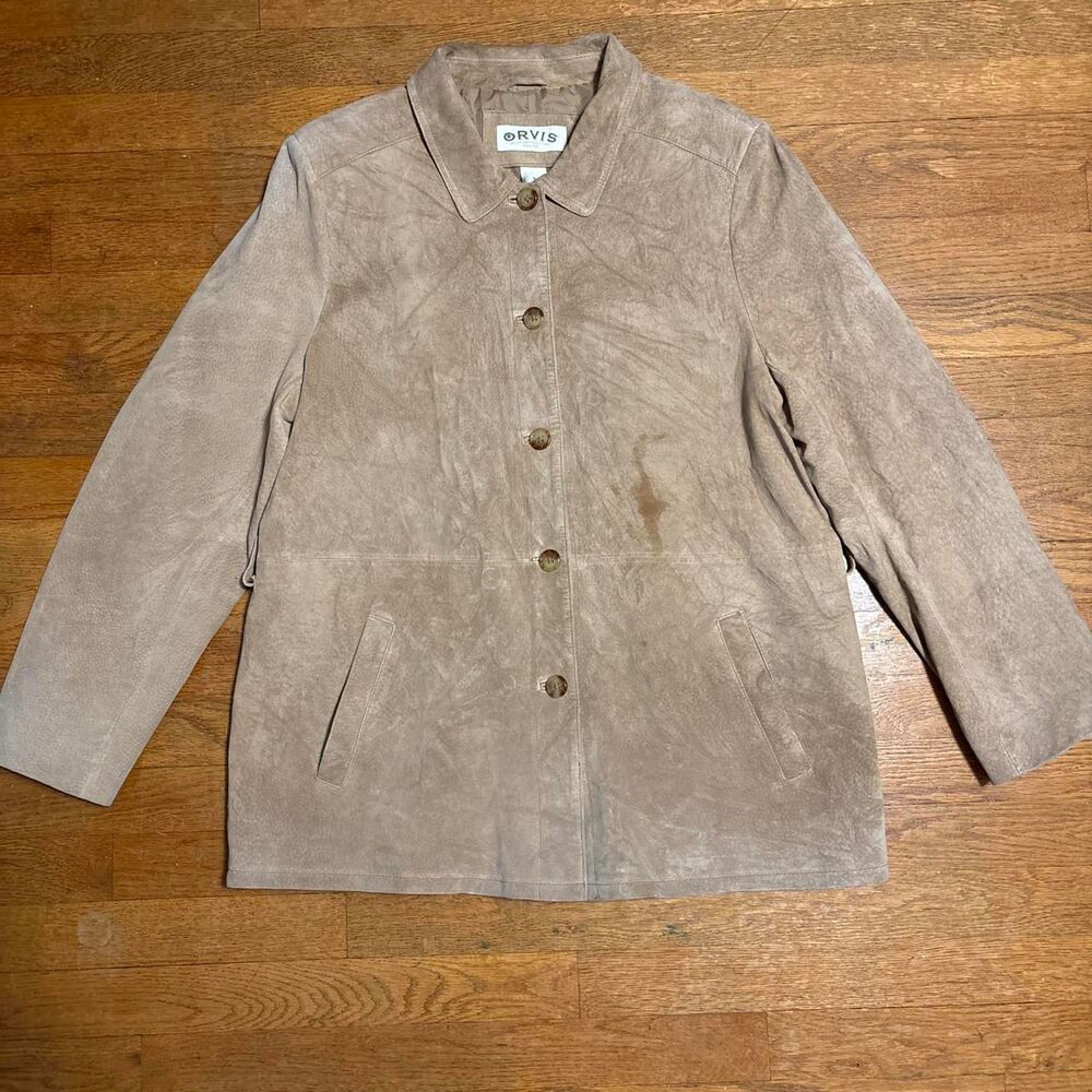 Orvis Women's Tan and Brown Jacket